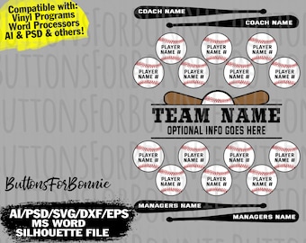 Baseball Svg, Baseball vector, Baseball emblem, Baseball team, Baseball, stitching, cutting file, bat, swoosh, name, team name, shirt design