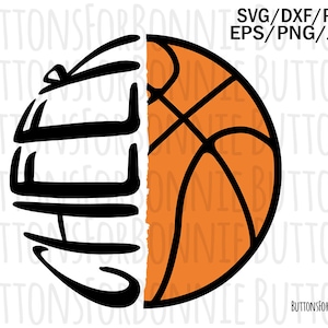 basketball cheer svg, cheer svg, basketball svg, cut file, sports svg, cheer shirt svg, school shirt design, basketball mom svg, cricut