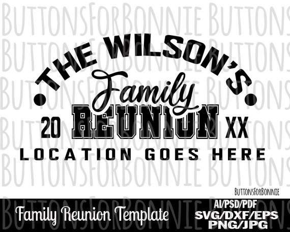 Download Family Reunion Athletic Family Shirt Reunion Shirt Svg Etsy