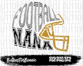 voetbal nana svg, voetbal nana shirt, shirt ontwerp, digitale snijvijl, cricut, silhouet, strijken op, voetbalhelm, helm svg
