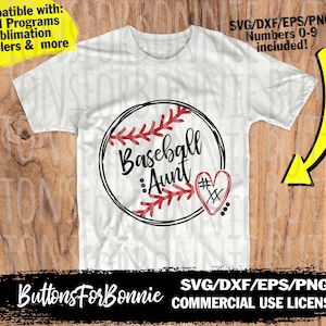 baseball svg, baseball aunt, baseball shirt, baseball aunt svg, baseball cut file, iron on, cricut baseball, baseball player svg