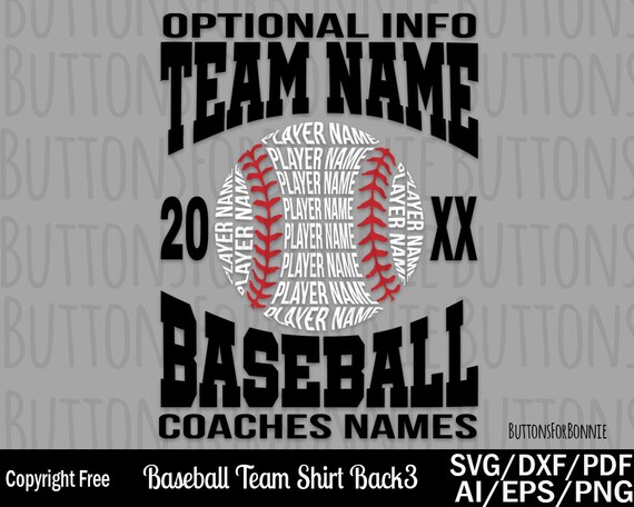 Free Free Baseball Svg With Name 660 SVG PNG EPS DXF File