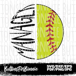 Gerente de softball, softball svg, presente de gerente de softball, presente de gerente diy, arquivo de corte digital, cricut, camisa de gerente de vôlei