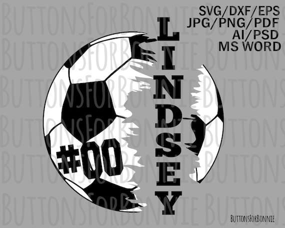 Download Soccer Svg Template Soccer Mom Svg Soccer Shirt Svg Cut Etsy