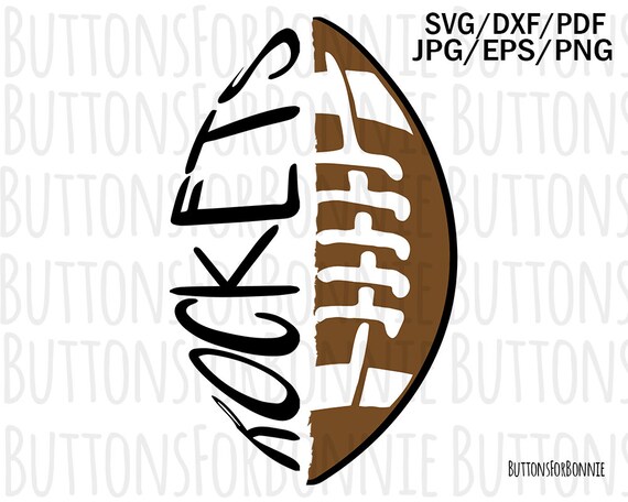 Craft Supplies Tools Svg File Rockets Football Svg Files For Cricut Football Mom Svg Dxf Silhouette Eps Pdf Png Football Shirt Sale Carving Whittling