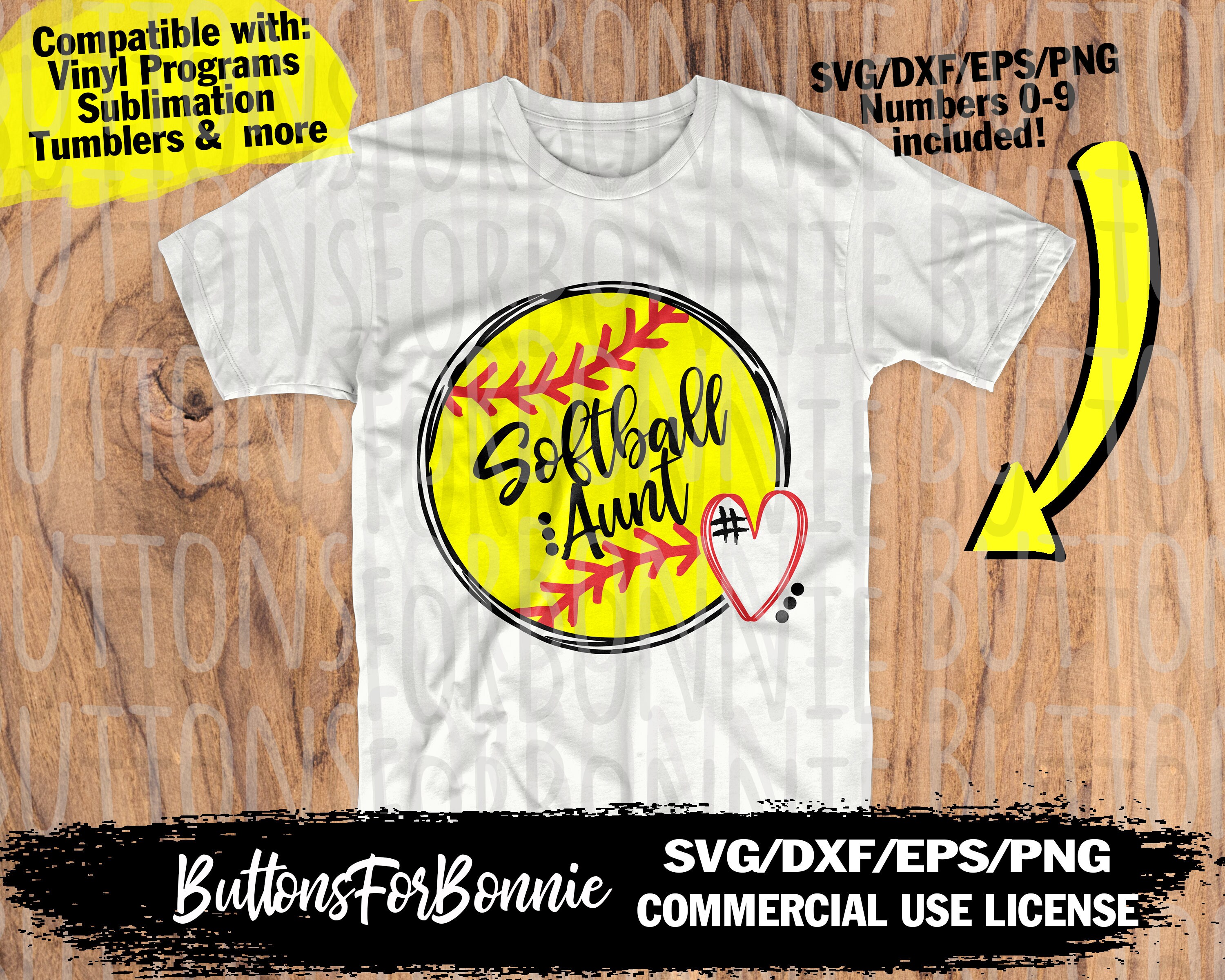 Download Softball svg softball aunt softball shirt softball aunt | Etsy