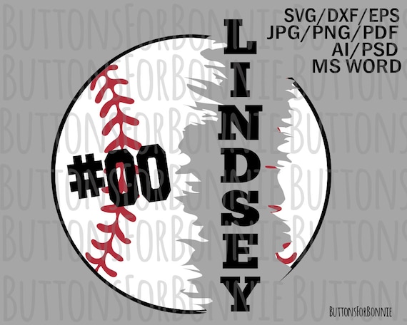 Download Baseball Svg Template Baseball Mom Svg Baseball Shirt Svg Etsy