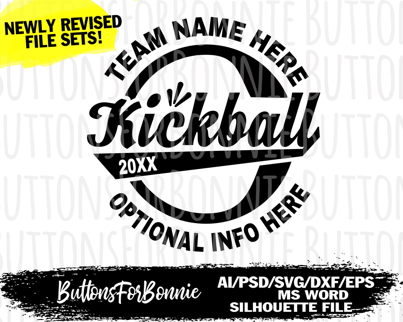 Kickball Svg Kickball Team Kickball Tournament Kickball - Etsy