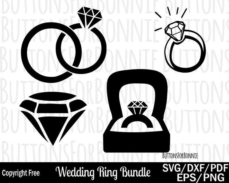Download Wedding Svg Wedding Ring Svg Connected Rings Digital Cutting File Ring Svg Diamond Svg Bridal Shower Svg Engagement Svg Bride Svg Clip Art Art Collectibles
