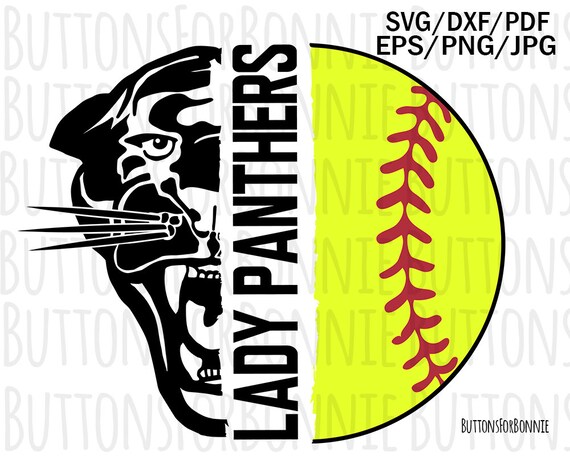 Download Lady Panthers Softball Svg Softball Mom Svg Cut File Shirt Etsy