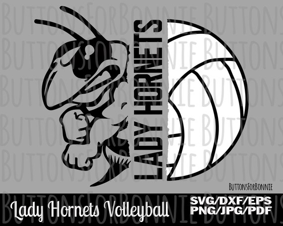 Download Lady Hornets Volleyball Svg Volleyball Mom Svg Cut File Etsy