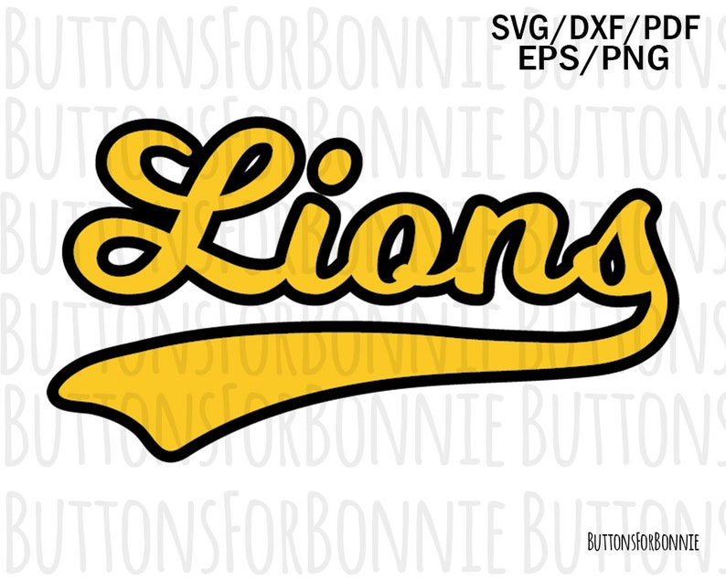 Download Lions Svg Volleyball Basketball Font Tail Lacrosse Soccer Baseball Iron On Softball Lions Shirt Swoosh Svg Football Cutting File Clip Art Art Collectibles Kromasol Com