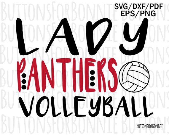 Art Collectibles Clip Art Panthers Volleyball Svg Vector Mascot Svg Volleyball Mom Cricuit Panthers Volleyball Svg Cutting File Iron On Emblem Shirt Design