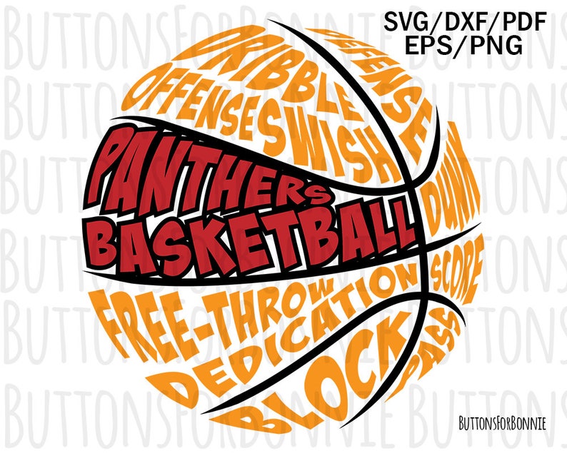 Download Art Collectibles Clip Art Sport Svg Cricut Basketball Svg Basketball Mom Panthers Basketball Shirt Design Panther Svg Cut File Team Shirt School Shirt Design