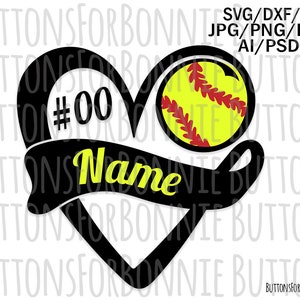 softball svg, softball template, softball mom svg, emblem, customize, softball heart, cutting file, shirt design, cricut, swoosh svg