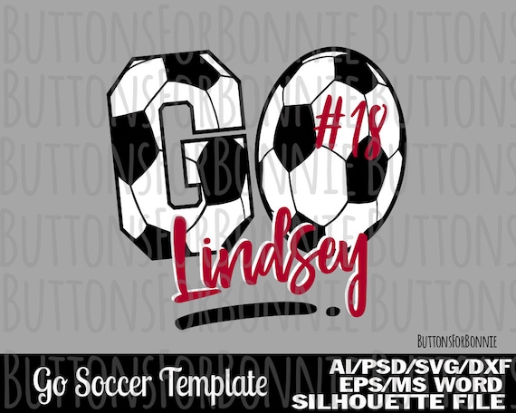 Download Soccer Svg Template Soccer Mom Svg Soccer Shirt Svg Cut Etsy