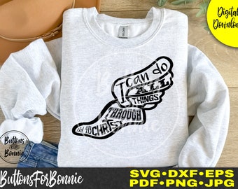 Cross Country svg, Track and field svg, scripture, Philippians 4:13, foot, runner scripture, cut file, cross country shirt, christian svg