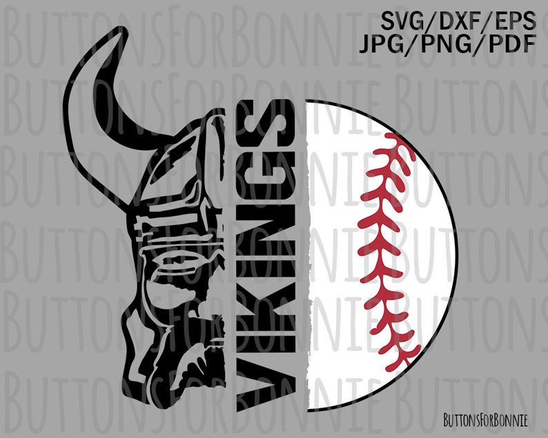Download Cut File Shirt Design Shirt Design Mascot Svg Vikings Baseball Svg Baseball Mom Svg Eps Baseball Svg Team Shirt Svg Sports Svg Clip Art Art Collectibles