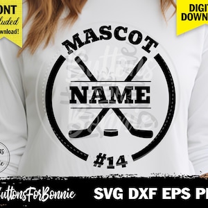 Hockey mom, hockey svg, hockey shirt, hockey mom svg, hockey mom shirt, hockey template, digital cutting file, hockey dxf, hockey eps