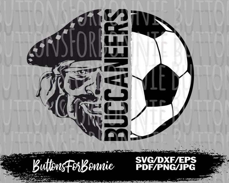 Download Clip Art Art Collectibles Cut File Shirt Design Soccer Svg School Shirt Soccer Mom Svg Mascot Svg Sports Svg Buccaneers Soccer Svg Team Shirt Svg