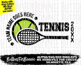 Tennis svg, Tennisball svg, Tennis team svg, Tennis club svg, Template, Tennis Mama svg, Cut File, Cricut, Silhouette, Bügelbild, druckbar