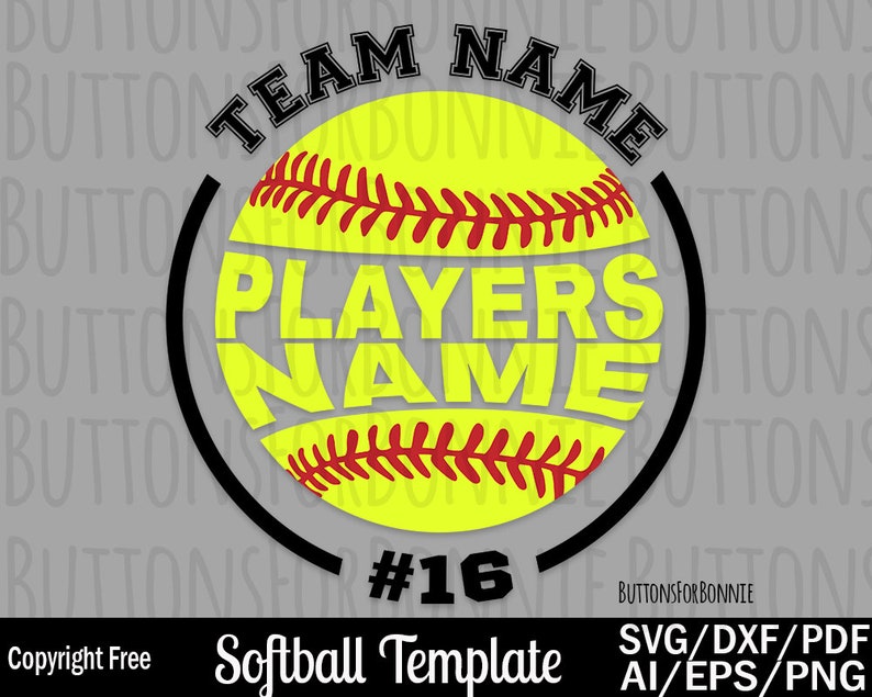 Free Free 227 Free Softball Svg Files For Cricut SVG PNG EPS DXF File