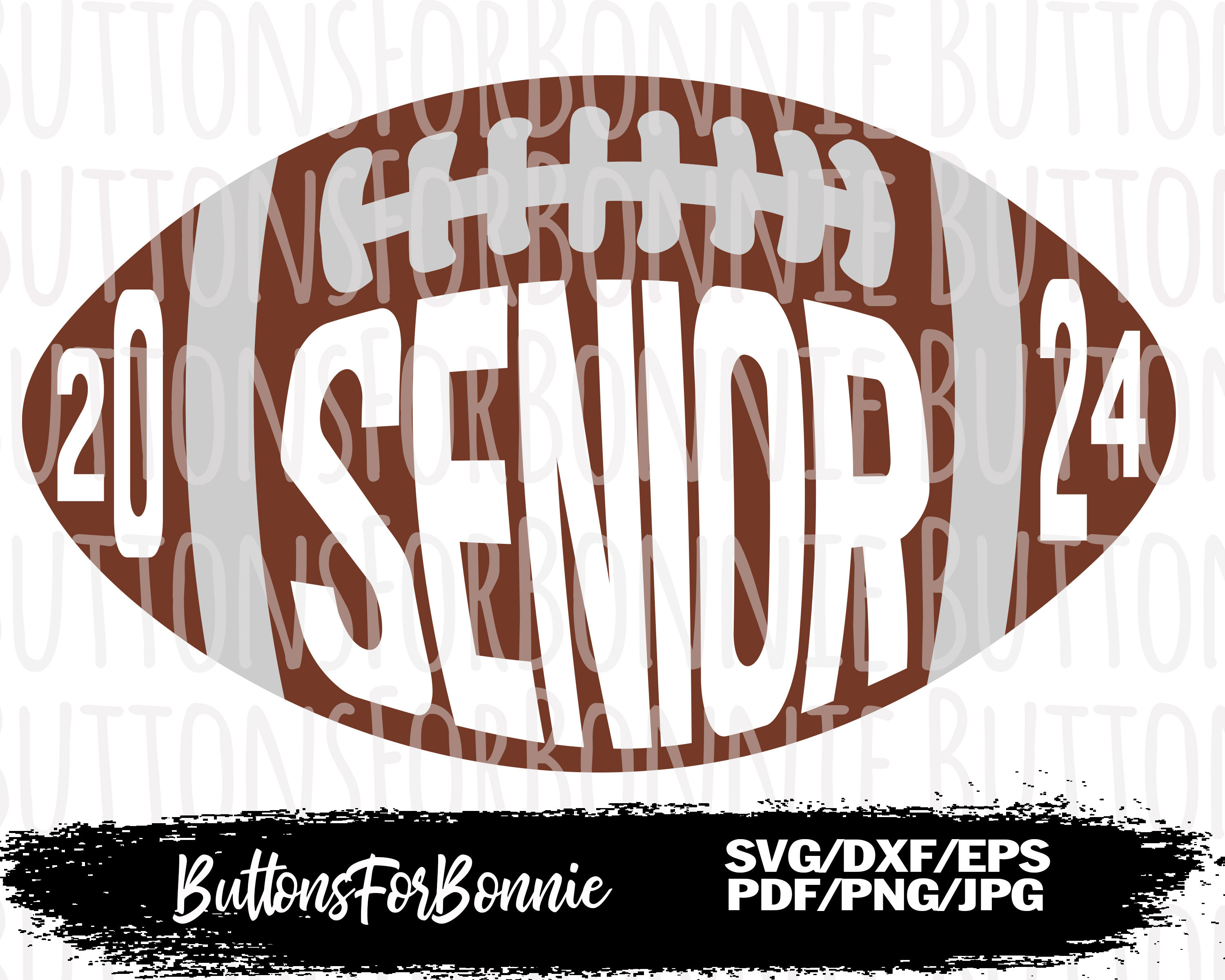 Football Senior Svg Senior 2024 Svg Football Senior 24 Etsy Canada