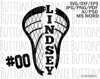 lacrosse svg, template, lacrosse mom svg, lacrosse shirt svg, cut file, iron on, cricut, name, lacrosse decal, lacrosse player svg, team svg