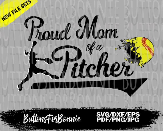 Download Softball Mom Svg Mom Svg Pitcher Svg Pitcher Mom Svg Etsy