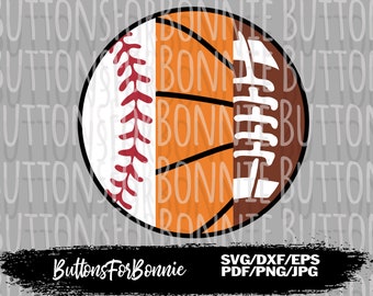 baseball svg, basketball svg, football svg, cut file, sports svg, shirt design, basketball mom svg, cricut, iron on, silhouette