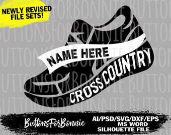 Cross Country svg, running svg, track and field svg, shoe, template, decal, shirt, school, cut file, iron on, cross country mom, cricut