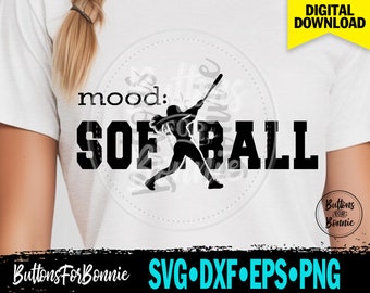 softball svg, softball mom svg, softball gift, softball png, softball shirt, digital cutting file, EPS, DXF, cricut, silhouette