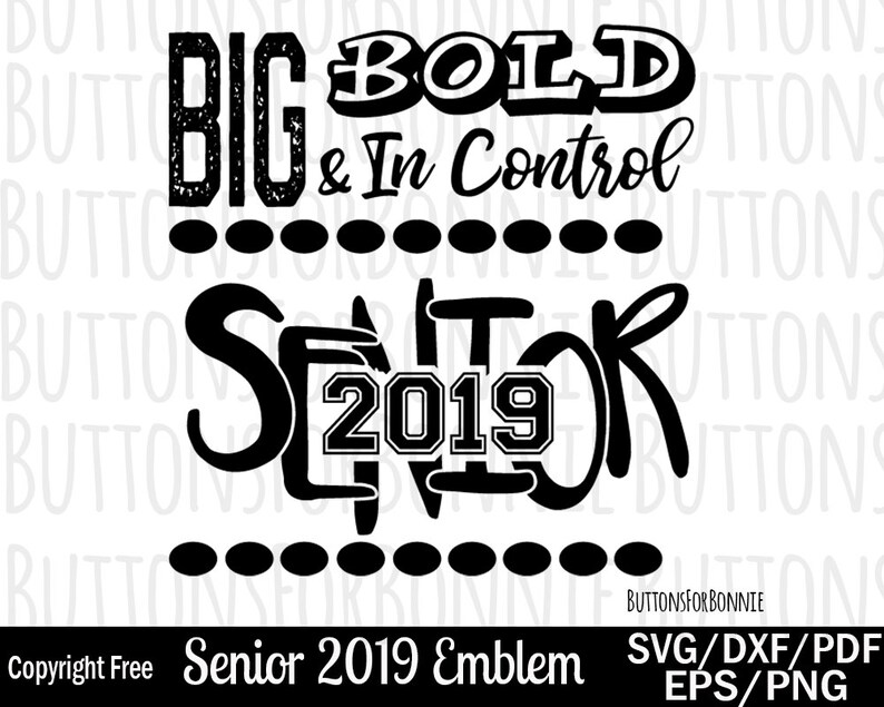 Senior 2019 Svg Senior Year Svg Senior Shirt Design Etsy