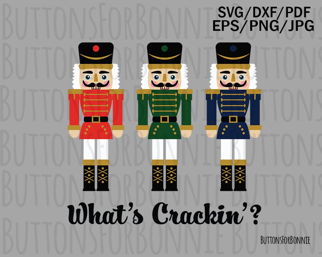 Nutcracker Svg, Christmas Svg, Holiday Svg, Cut File, Christmas DIY