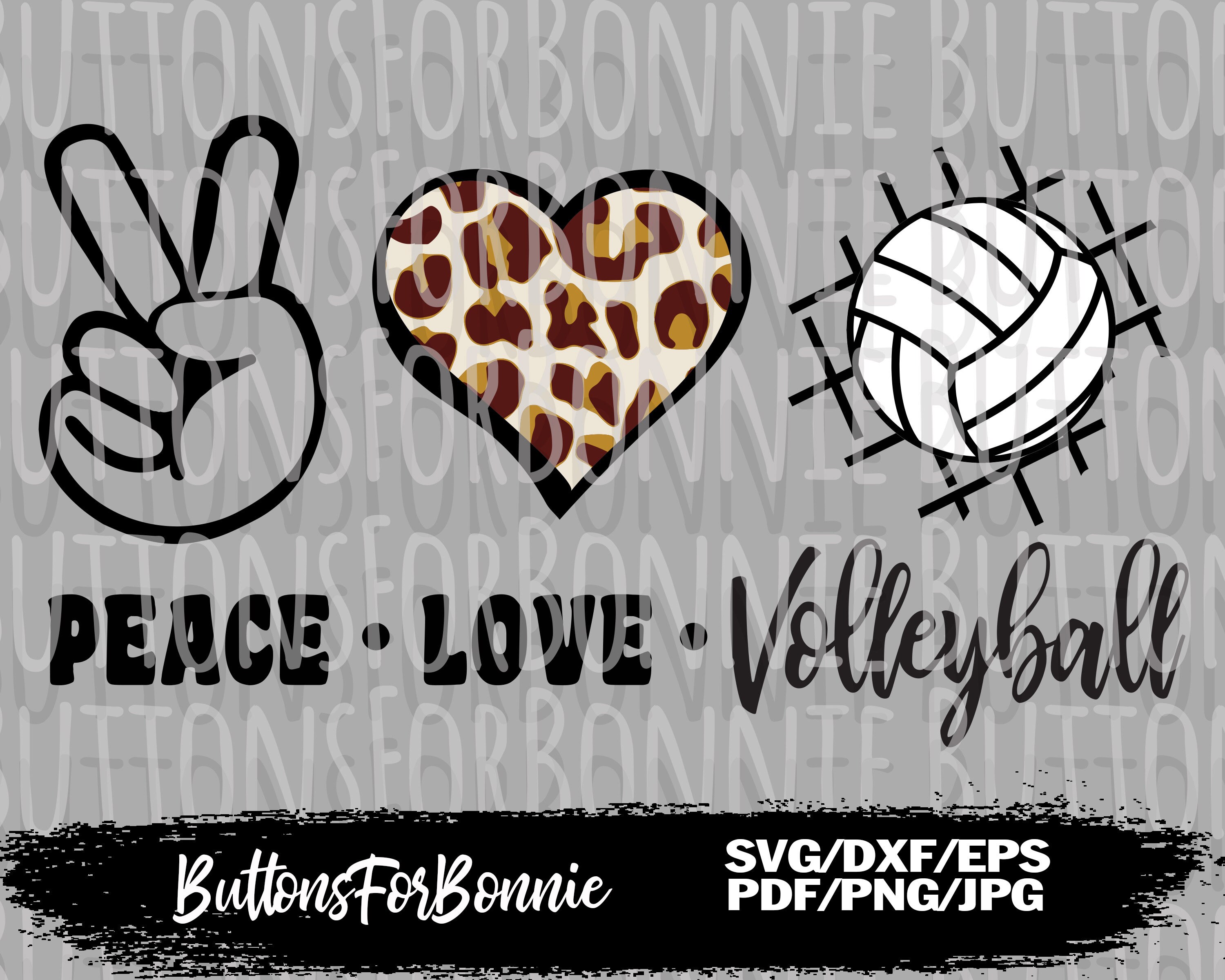 Free Free 231 Peace Love Volleyball Svg SVG PNG EPS DXF File