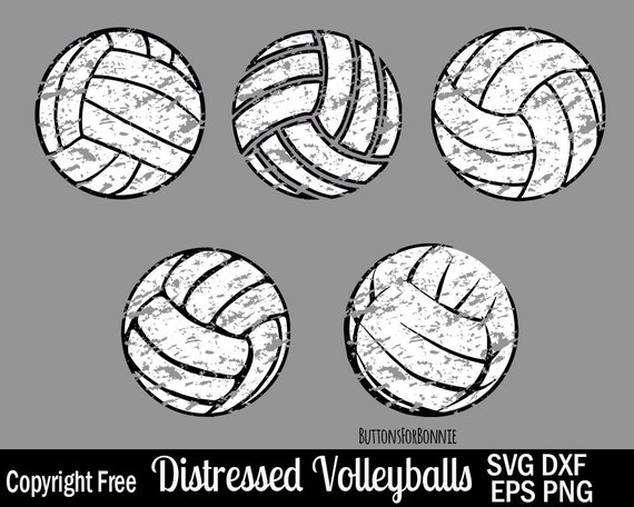Download Volleyball Svg Distress Volleyball Vector Kid Shirt Design Etsy