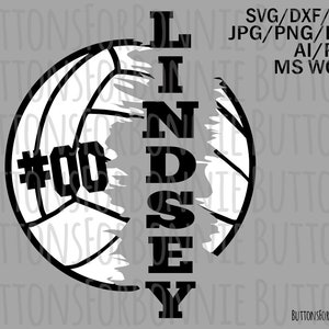 Volleyball Svg Etsy