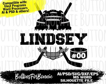 hockey svg, template, hockey mom svg, hockey shirt svg, cut file, iron on, cricut, name, hockey decal, hockey player svg, team svg, emblem