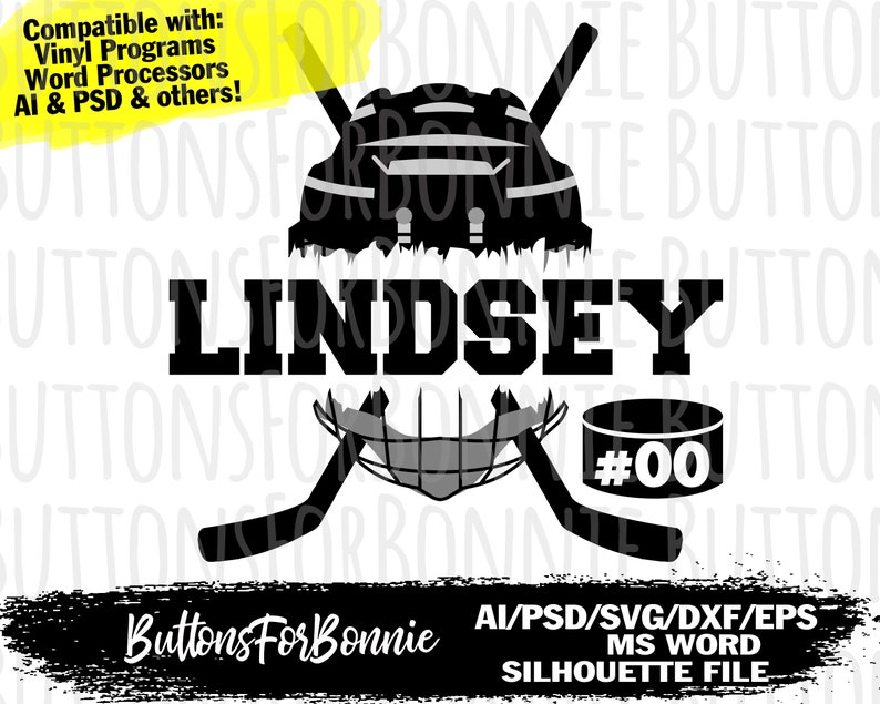 Download Hockey svg template hockey mom svg hockey shirt svg cut | Etsy