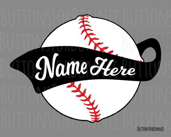 Download Softball Svg Baseball Svg Vector Swoosh Cutting File Stitching T Ball Little League Name Editable Template