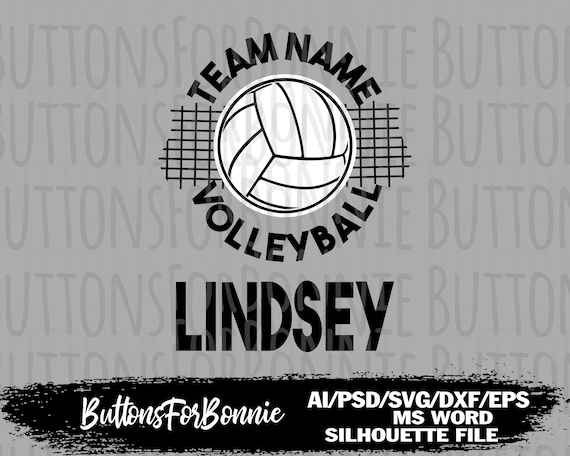 Volleyball Svg, Volleyball decal, Volleyball template, Volleyball team, cutting file, silhouette, shirt design, cricut, water bottle svg