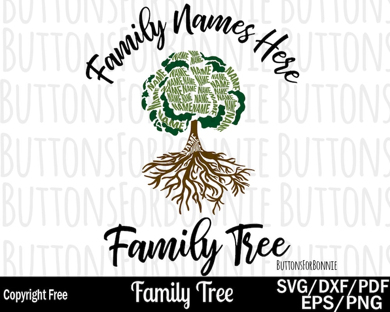Family Reunion svg Family tree svg tree svg roots svg | Etsy