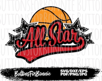 all star basketbal, all star svg, basketbal svg, snijden bestand, silhouet, cricut, DXF, EPS, basketbal bestand, basketbal ontwerp, shirt
