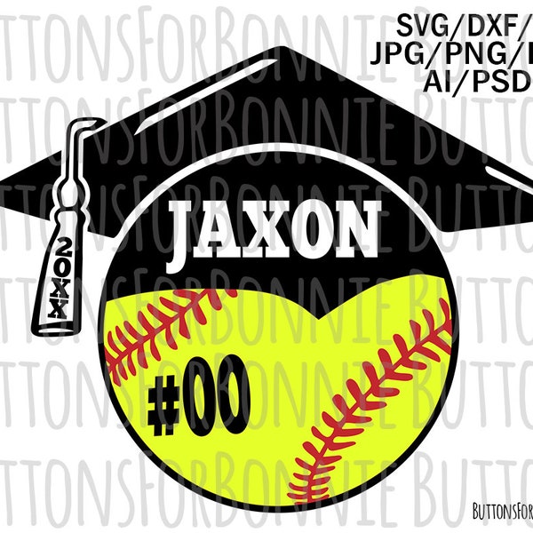 senior softball, Senior template, graduate template, softball svg, senior svg, graduate svg, cutting file, cricut, senior shirt svg