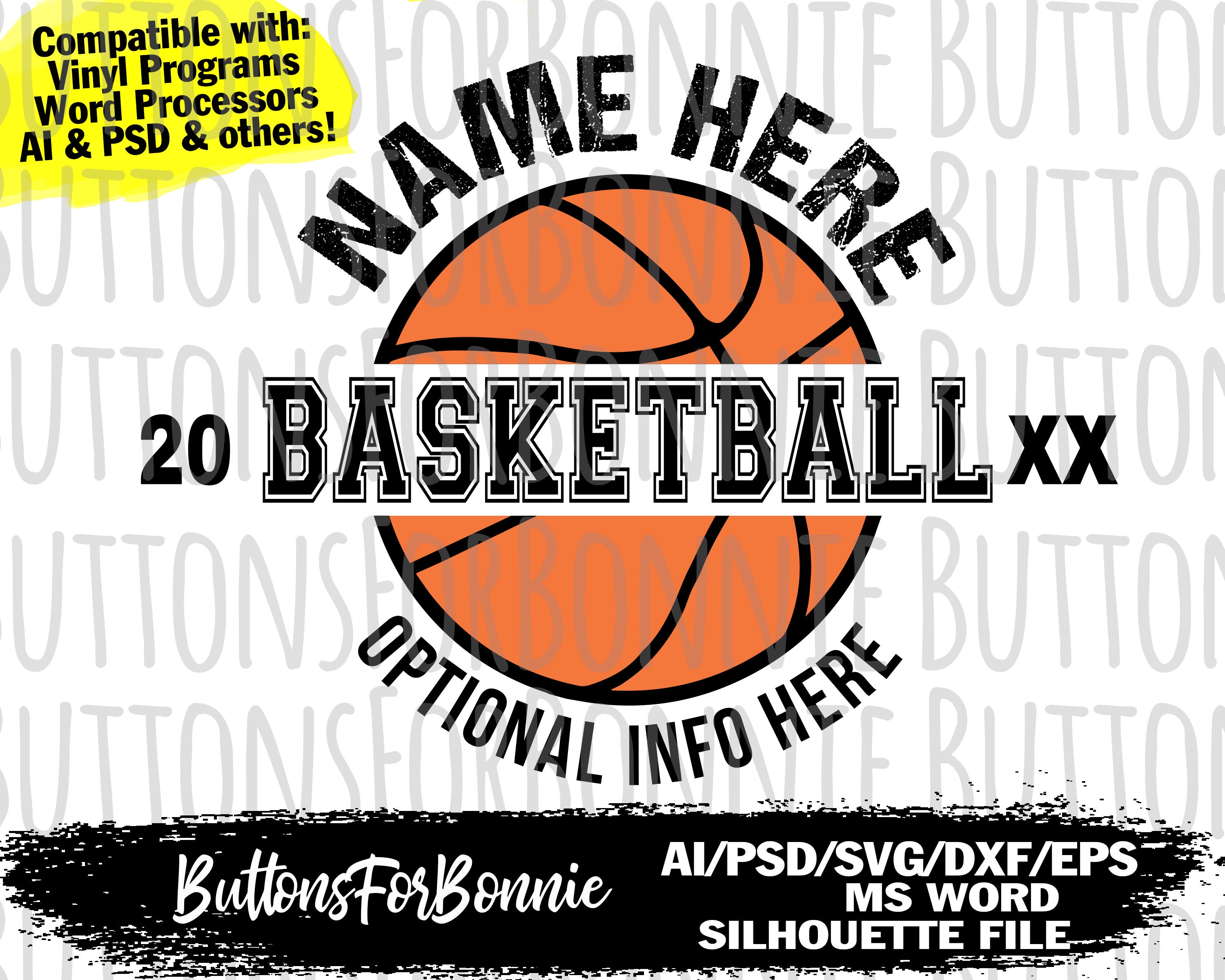 Cut File Youth Basketball svg High School Basketball svg Basketball t-shirt svg Basketball svg