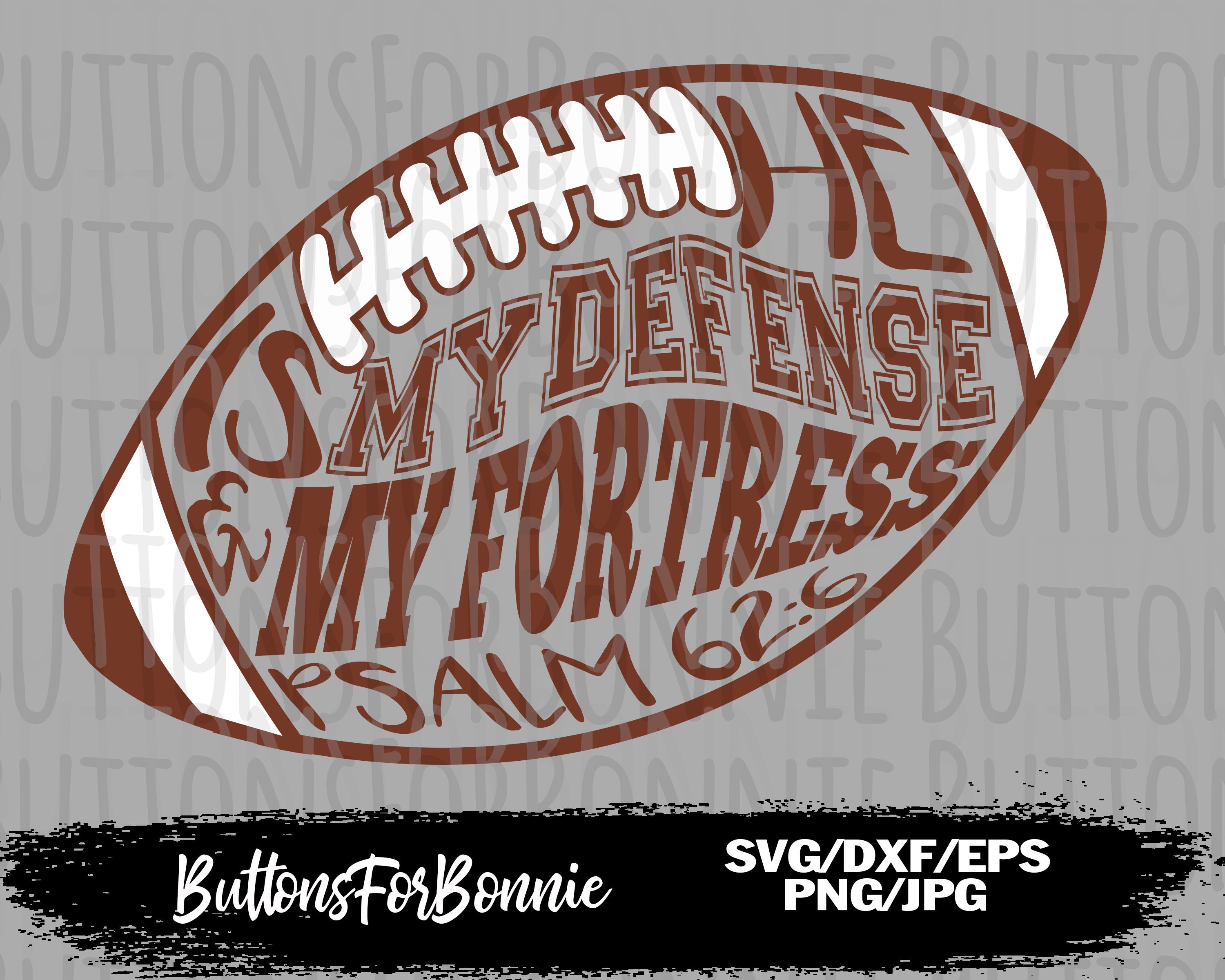 Football svg football scripture Psalm football helmet svg Etsy