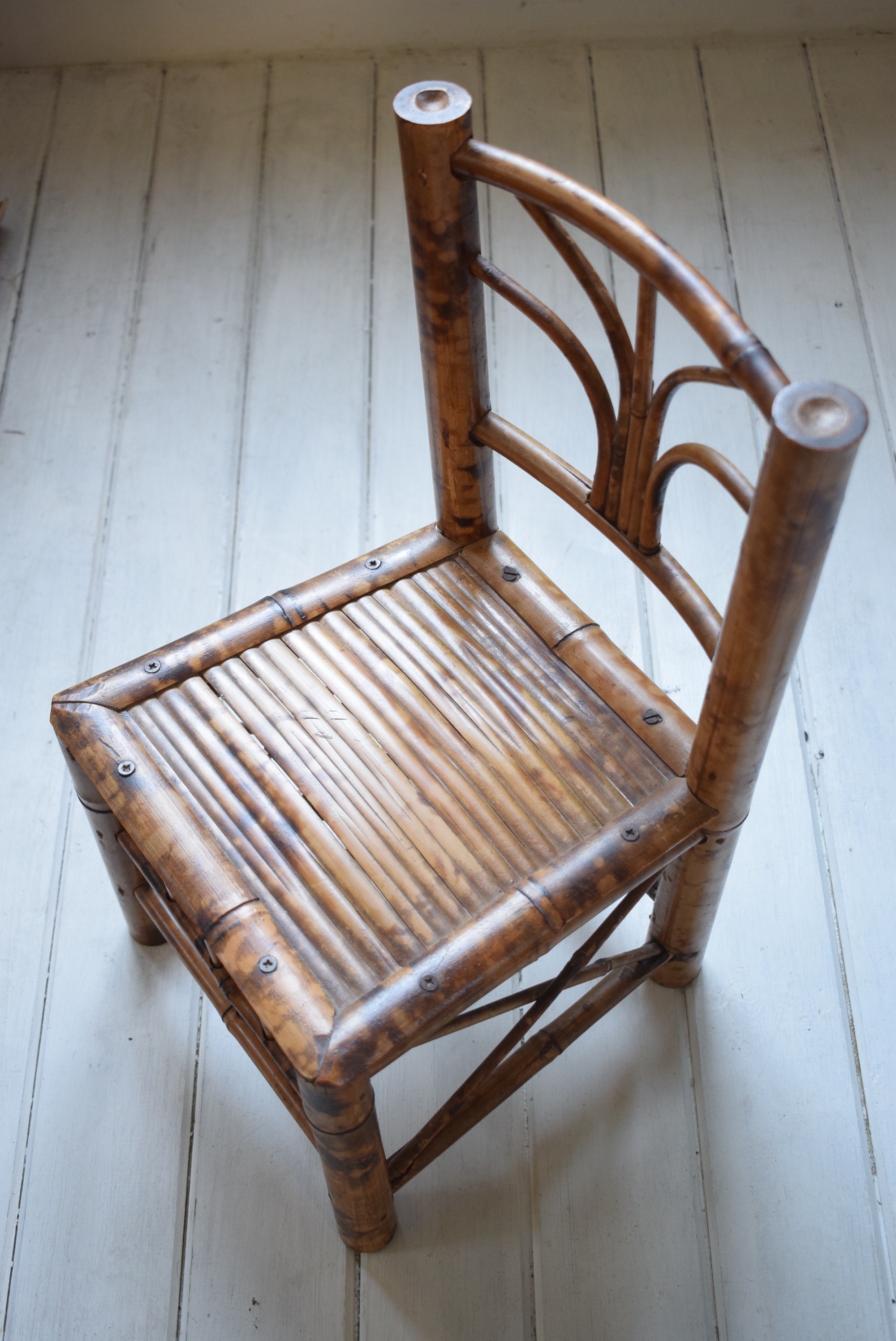Vintage Childs Bamboo ChairInfants ChairDolls ChairSmall Etsy