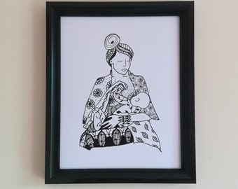 Motherhood Parenting Art Drawn With Love Par Mamasdrawingroom