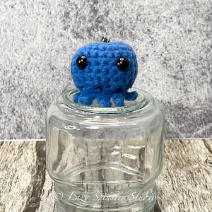 Octopus Keychain, Cute Octopus Keychain