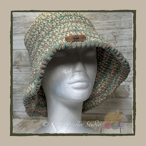 Crochet Bucket Hat - Eco-Friendly, Lightweight & Stylish